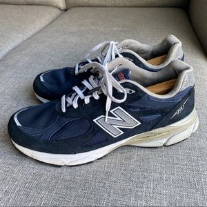 New Balance 990 Navy Blue Mens 13 2E